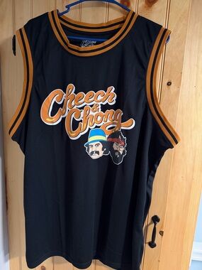 Cheech & Chong Graphic Basketball Jersey - Men’s Size XL- New without tags
